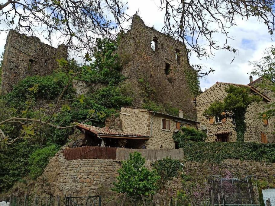 Gite Le Rocher Du Chateau De Retourtour Lamastre Ngoại thất bức ảnh